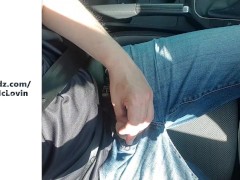 Horny Guy Jerking Off in Car (CUCKOLD FANTASY + HUMILIATION)