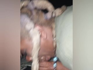 Princess Hayze_Sucking Dick_in the Front Seat Outside Her Boyfriend_House - @blowpros