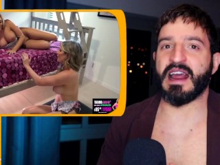 CoryChase and Vivianne DeSilvain in Fucking Step Mom and Step AuntStuck under the Bed (REACTION)