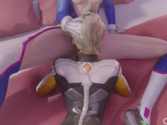 Mercy Fucked In The Ass While Eating Out D.Va