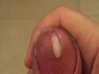 Corrida De Cerca Usando Anillo Vibrador De Pene Al Aire Libre