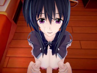 DxD - Akeno fuck  POV