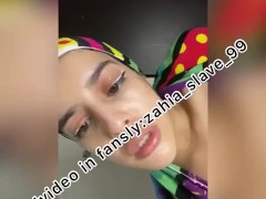 Arab Muslim babe getting her ass fucked with extra long dick 