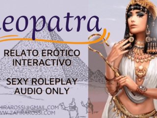 Asmr Roleplay Follando a CLEOPATRA AudioOnly PREVIEW_EXCLUSIVA Relato Completo 20 Min_Femdom