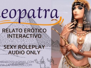 Asmr Roleplay Follandoa CLEOPATRA Audio Only PREVIEW EXCLUSIVA Relato Completo 20_min Femdom