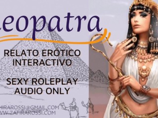 Asmr Roleplay Follando a_CLEOPATRA Audio Only PREVIEW EXCLUSIVA Relato Completo_20 min Femdom