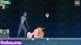 Hot Sex A Lot Of Monsters Want To Fuck And Cum Inside Me Dungeon And Maid Gameplay P2
