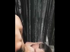 Almost getting caught in gym shower part 2