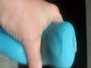 Jerking Off With A Blowjob Sex Toy Until I Cum