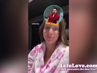 Babe Shares Celeb Crushes B4 Masturbating Til Her Fingers Hurt & Behind Scenes Cumshot - Lelu Love
