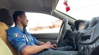 Gay Cum Gay Jerk Off In Car Gets Caught No Matter What