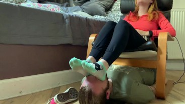 "Painful In Pink" FULL CLIP | Miss Chaiyles Human Furniture, Foot Domination, Smothering, Femdom