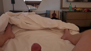 Hardcore Urinating In A Hotel Bed