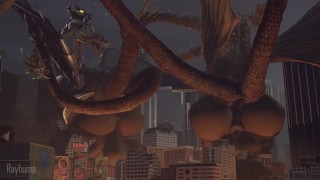 Monster With Sound Ghidorah Thicc