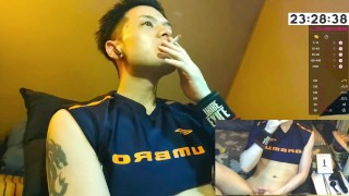 Smoke Masturbation And Smoking