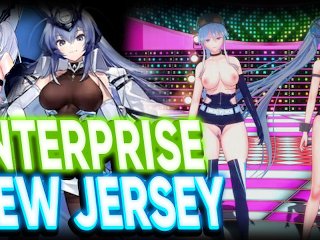 Enterprise X New Jersey - Azur Lane Hentai エロアニメ Hardcore Boat Girls Sex And Porn Rule34 R34 Ship