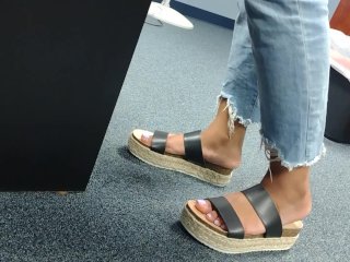 Coworker Shoeplay