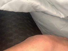 Hot Sexy Milf plays with pussy in someone else’s bed!!!