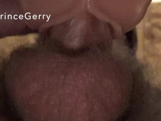 Dirty_talking Daddy pounds his fat cock balls deep in his babygirl, in a close up_view