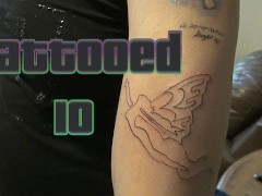 tattooed 10 - Pornstar Jamie Stone Giving Tattoos