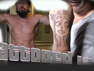 Tattooed 13 - Pornstar Jamie Stone Giving Tattoos