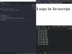 Javascript Tutorial - Part 5 - Loops and knots. The BDSM of coding