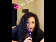 Sexy Ebony blowjob  💞Nia Teal💞
