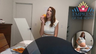 Hungry Feeder Gets Carried Away - POV Mutual Stuffing