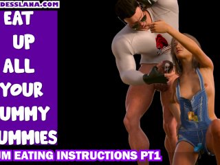 Cum Eating Instructions Pt1 Everytime Clip Stops Eat The Precum And Play Again Till You Eat Load