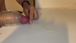 With A Huge Dick The Guy Fucked The Masturbator