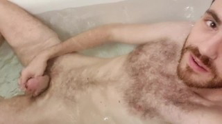 Big Cock Play With My Soft Semihard Pimmel In The Bath Tub