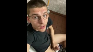 Work Nasty Slut Cum In Public Stall Next To Tylerxharmony's Coworker