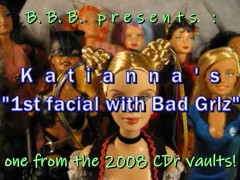 2008 Katianna's 1st facial with the Bad Grlz (full session)