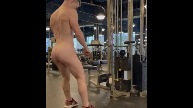 Nudist Naturist Gym - Nude Workout in a Public Gym - Pornhub.com
