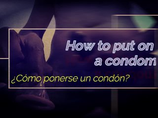 ¿Cómo Ponerse Un Condón? Educación Sexual Condón Masculino Paso A Paso Pedrin-Din