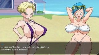 Bikini Roshisama Is Back To Fuck Pussy In Super Slut Z Tournament 2 Dragon Ball Hentai Game Parody Ep 1