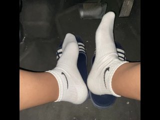 Nike Socks // Car Chilling