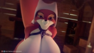 Animation Maid Marian Shakes Her Booty