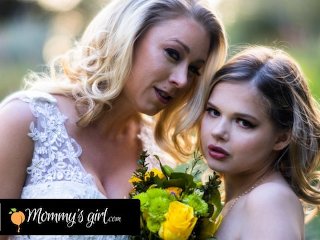 Mommy's Girl - Bridesmaid Katie Morgan Bangs Hard Her Stepdaughter Coco Lovelock Before Her Wedding