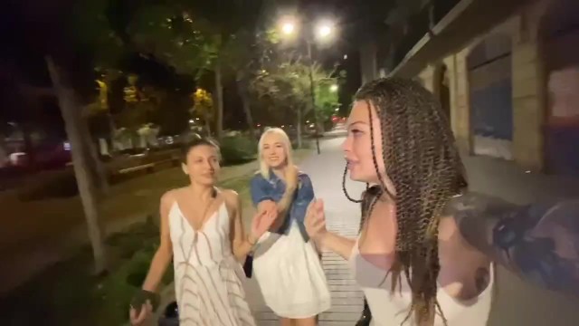 Girlfriends met a girl on the street.  and then she fucked them - Arteya Dee, Talia Mint