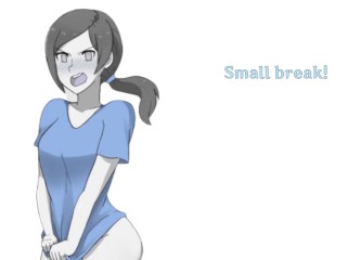 Wii Fit Trainer Hentai JOI BDSM(Femdom/Humiliation Work_out Feet/armpit Degradation)