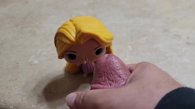 Pop Xxx - Stroking my Cock until I Cum on my Disney Rapunzel Funko Pop - Pornhub.com