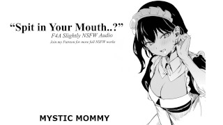 Spit Dom Female X Listener Audio F4A Spit In Your Mouth