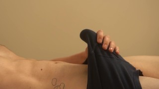 ONLYFANS I'm Having A Morning Masturbation With My BIG COCK Cumming On Myself
