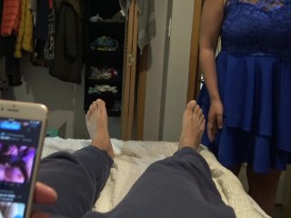 Nagging Stepmom Wants Stepson To Clean But Gets His Huge Dick Instead
