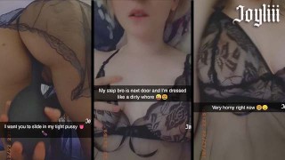 Slut Joyliii Ph Add Me On Snapchat Slut Sexting With Hairbrush While Stepbro Next Door