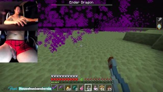 Foreskin Playing Minecraft Naked Episode 6 Boss Fight