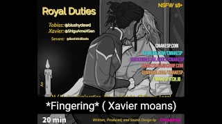 Fingering A Prince Is Consoled By A Knight