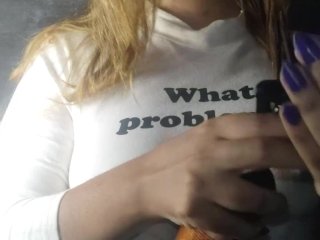 Feel Horny As You Watch Caty Blackrose Getting Her Big Boobs Squeeze