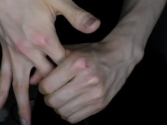Gentle movement of hands
